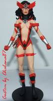 Red Lantern Wonder Woman (Wonder Woman) Custom Action Figure