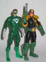 Judge Dredd (Legendary Comic Book Heroes) Custom Action Figure