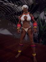 Elena (Street Fighter) Custom Action Figure