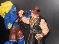 Akuma (repaint) (Street Fighter) Custom Action Figure