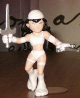 Elektra-White Outfit (Super Hero Squad) Custom Miniature / Figurine