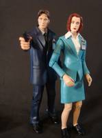 Mulder and Scully (X-Files) Custom Action Figure