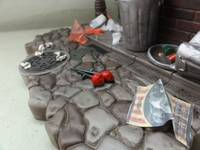 Crime Alley Diorama (Movie Masters) Custom Diorama / Playset