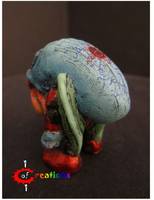 Red Lantern Cthulhu (Green Lantern) Custom Miniature / Figurine