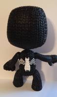 Littlebig Planet Venom Sackboy (Marvel Universe) Custom Action Figure