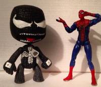 Littlebig Planet Venom Sackboy (Marvel Universe) Custom Action Figure