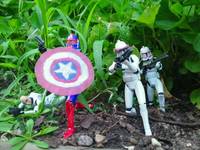 The Republic Army's Captain America (Star Wars) Custom Action Figure
