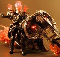 Ghost Rider with Hellcycle (Marvel Legends) Custom Action Figure