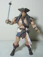 Captain Jack Sparrow (Masters of the Universe) Custom Action Figure