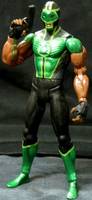 Baz the Newest Green Lantern of Earth (Green Lantern) Custom Action Figure