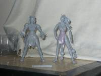 Mai Shiranui and Chun Li (Capcom vs. SNK) Custom Action Figure