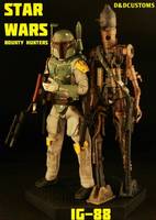 ESB IG-88 Bounty Hunter (Star Wars) Custom Action Figure