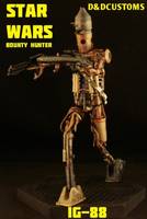ESB IG-88 Bounty Hunter (Star Wars) Custom Action Figure