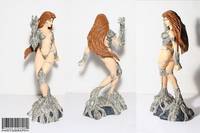 Witchblade Statue, Glow in the Dark Armor Repaint (Witchblade) Custom Statue / Bust