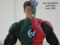 Lantern Two-Face (DC Universe) Custom Action Figure