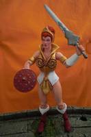 MOTUC CUSTOM FILMATION TEELA W/ Freeze RAY &  Accessories HE-MAN ( Version 1) (Masters of the Universe) Custom Action Figure