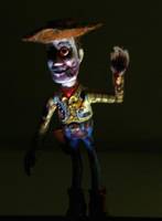 Zombie Woodie / Zombie Woody (Zombies) Custom Action Figure