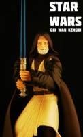Jedi Knight Master Obi Wan Kenobi (Star Wars) Custom Action Figure