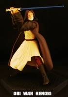 Jedi Knight Master Obi Wan Kenobi (Star Wars) Custom Action Figure