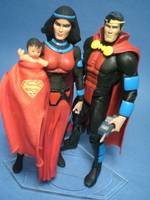 Jor-El and Lara (Superman's Kryptonian Parents) (DC Universe) Custom Action Figure