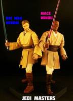Jedi Knight Master General Kenobi ROTS (Star Wars) Custom Action Figure