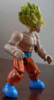 Super Saiyan Goku (Mega Bloks) Custom Action Figure