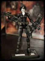 Domino (Marvel Universe) Custom Action Figure