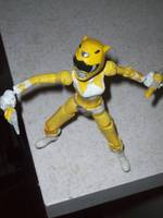Saber-Tooth Tiger (Yellow Power Ranger) (Power Rangers) Custom Action Figure