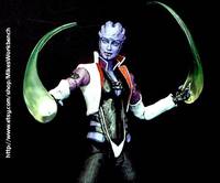 Mass Effect Aria T'loak (Mass Effect) Custom Action Figure