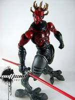 Cyborg Darth Maul (Star Wars) Custom Action Figure