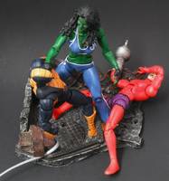 FF She Hulk (Marvel Legends) Custom Action Figure