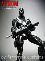 Venom (Flash Thompsom) (Marvel Universe) Custom Action Figure