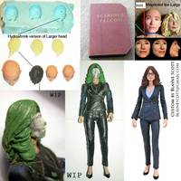President Laura Roslin (Presidential Suit) from Battlestar Galactica (Battlestar Galactica) Custom Action Figure