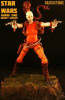 Aurra Sing Bounty Hunter Jedi Huntress (Star Wars) Custom Action Figure