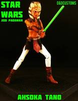 Ahsoka Tano Jedi Padawan Clone Wars (Star Wars Clone Wars) Custom Action Figure