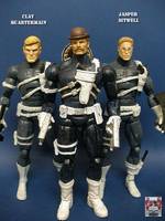 Dum Dum Dugan and SHIELD Agents (Marvel Legends) Custom Action Figure
