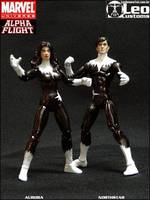 Aurora and Northstar (Marvel Universe) Custom Action Figure