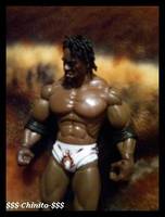 (WcW) Booker T (Wrestling) Custom Action Figure