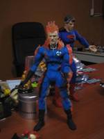 Human Torch (Marvel) Custom Action Figure