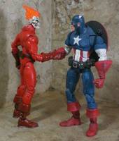 Blazing Skull (Invaders) (Marvel Legends) Custom Action Figure