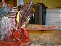 Bloody Red Pyramid Head (Silent Hill) Custom Action Figure