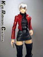 Mika Asagi (Gungrave) Custom Action Figure