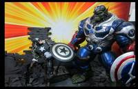 Avengers Battle for Earth: Captain America (Marvel Legends) Custom Action Figure