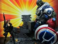 Avengers Battle for Earth: Black Widow (Marvel Legends) Custom Action Figure