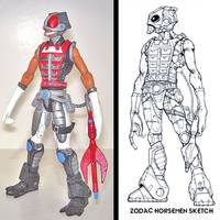 Zodac (MOTU Hybrid) (Masters of the Universe) Custom Action Figure