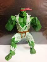 Ryu "World Warrior" Hulk (Street Fighter) Custom Action Figure