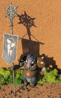 White Witch's Army  Ensign Holder Minoboar (Fantasy) Custom Action Figure