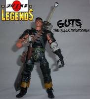Guts - the Black Swordsman (Berserk) Custom Action Figure
