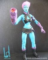 Indigo / Brainiac 8.0 (DC Universe) Custom Action Figure