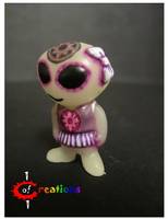 Star Sapphire Greyette (Green Lantern) Custom Miniature / Figurine